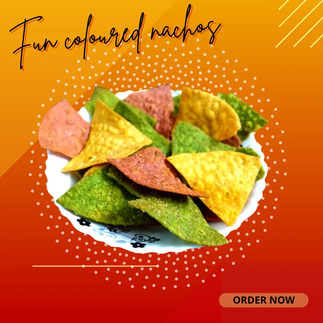 Mix Colour Nacho Crisps